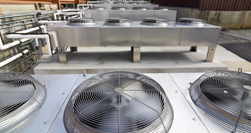 Condenser and Fans